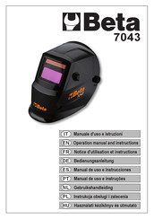 Beta 7043 Bedienungsanleitung