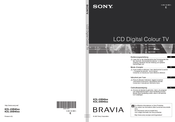 Sony Bravia KDL-20B4030E Bedienungsanleitung