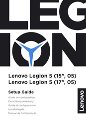 Lenovo Legion 5 Einrichtungsanleitung