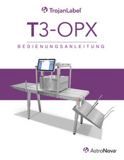 AstroNova TrojanLabel T3-OPX Bedienungsanleitung