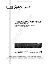 IMG STAGELINE MPX-622/SW Bedienungsanleitung