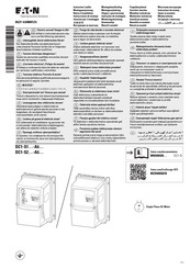 Eaton DA1-34 -A6-Serie Montageanweisung