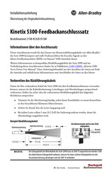 Allen-Bradley Kinetix 5300 Installationsanleitung