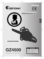 Zenoah GZ4500 Bedienungsanleitung