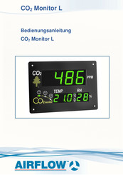 Airflow CO2 Monitor L Bedienungsanleitung
