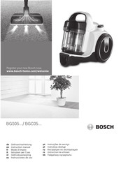 Bosch BGS05-Serie Gebrauchsanleitung