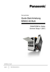 Panasonic MINAS A6 Serie Schnellstartanleitung