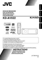 JVC EXAD KD-AVX22E Bedienungsanleitung