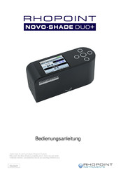 Rhopoint Novo-Shade Duo+ Bedienungsanleitung