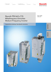 Bosch Rexroth PSI 6 C 775 Serie Typspezifische Anleitung