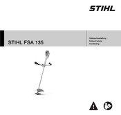 Stihl FSA 135 Gebrauchsanleitung