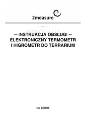 2measure 230009 Bedienungsanleitung