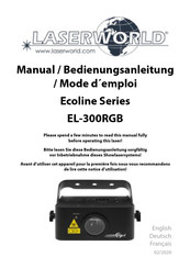 Laserworld Ecoline EL-300RGB Bedienungsanleitung