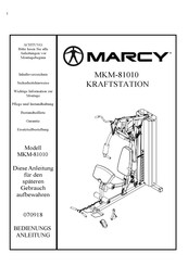 Marcy MKM-81010 Bedienungsanleitung