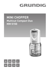 Grundig Multicut Compact Duo MM 5150 Bedienungsanleitung