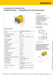 Turck NI4-DSU35TC-2AP4X2/ 3GD Betriebsanleitung