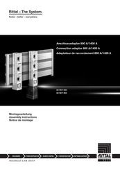 Rittal SV 9677.905 Montageanleitung