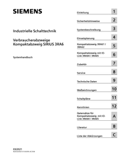 Siemens SIRIUS 3RA61 Systemhandbuch