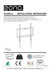 Eono PL2361-K Installationsanweisungen