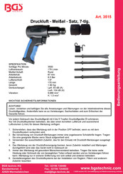 BGS technic 3515 Bedienungsanleitung