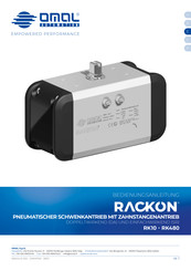 omal automation RACKON RK480 Bedienungsanleitung