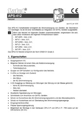 Satel APS-412 Handbuch