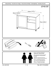 Unique Furniture OSLO O/41/20 Aufbauanleitung