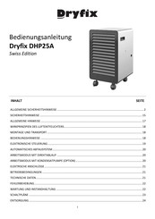 Dryfix DHP25A Bedienungsanleitung