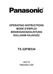 Panasonic TX-32FW334 Bedienungsanleitung