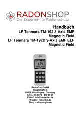 RadonTec Tenmars TM-192 Handbuch