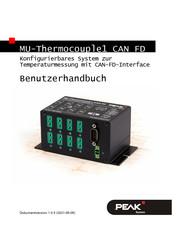 Peak MU-Thermocouple1 CAN Benutzerhandbuch