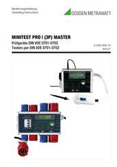 Gossen MetraWatt M712D Bedienungsanleitung