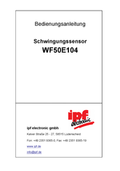 ipf electronic WF50E104 Bedienungsanleitung