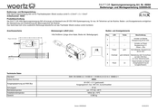 Woertz RAPTOR Bedienungs- Und Montageanleitung