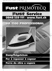 FUST PRIMOTECQ DB 1100 PROFESSIONAL Handbuch