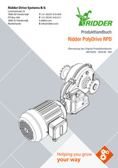 Ridder Drive Systems PolyDrive RPD Produkthandbuch