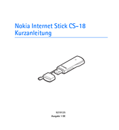 Nokia CS-18 Kurzanleitung