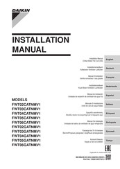 Daikin FWT06GATNMV1 Installationshandbuch