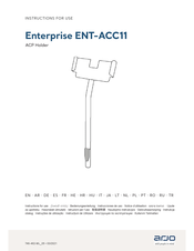 Arjo ENT-ACC11 Bedienungsanleitung