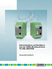 Phoenix Contact TC DSL X500 A/B Anwenderhandbuch