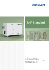 Komfovent RHP 400 Installationshandbuch