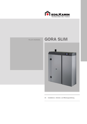EdilKamin GORA SLIM Installations-, Betriebs- Und Wartungsanleitung