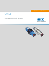 SICK GR18-Serie Betriebsanleitung