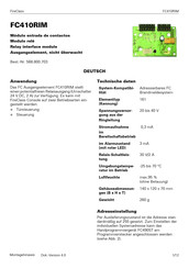FireClass 568.800.703 Anleitung