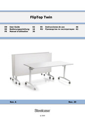 Steelcase FlipTop Twin Bedienungsanleitung