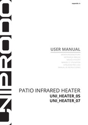 Expondo Uniprodo UNI HEATER 07 Bedienungsanleitung