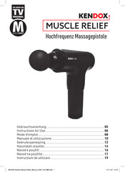 MediaShop Kendox Muscle Relief Gebrauchsanleitung
