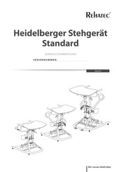 Rehatec Typ 102 Gebrauchsanweisung