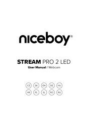 Niceboy STREAM PRO 2 LED Bedienungsanleitung