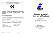 Kolver PLUTO 20CA/SR Handbuch